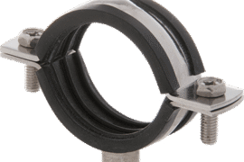 STAINLESS STEEL ISOPHONIC PIPE CLAMPS AISI 304/A2