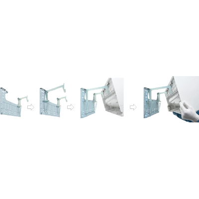 Auxiliary bracket for split installation (easy split) auxiliary bracket for split installation easy split