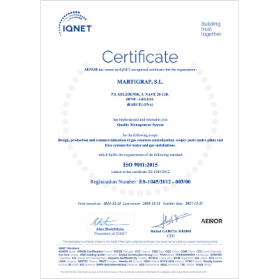 certificado 1045 2012 003 00 iqnet martigrap