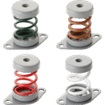spring floor shock absorber